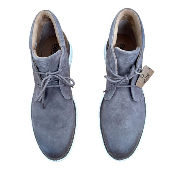 SOLD:Born Theo Chukka Suede Boots New Size 13 Brown - Picture 2 of 8